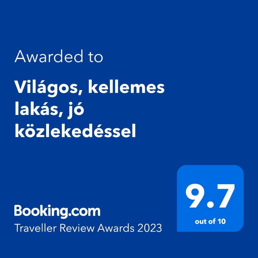 Világos, Kellemes Lakás, Jó Közlekedéssel Appartement *